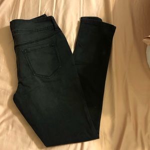 Maurices black denim jeggings